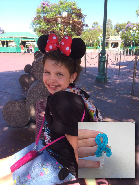 Thank you, Sierra, for your donation to the NOCC! An 11-year old Teal Diva and Survivor, Sierra raised money by selling her hand-made ovarian cancer ribbon bracelets and key chains at the local farmer’s market. You are our inspiration!